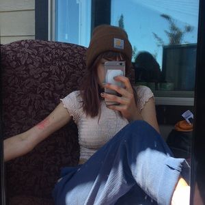 Orange Carhartt Beanie